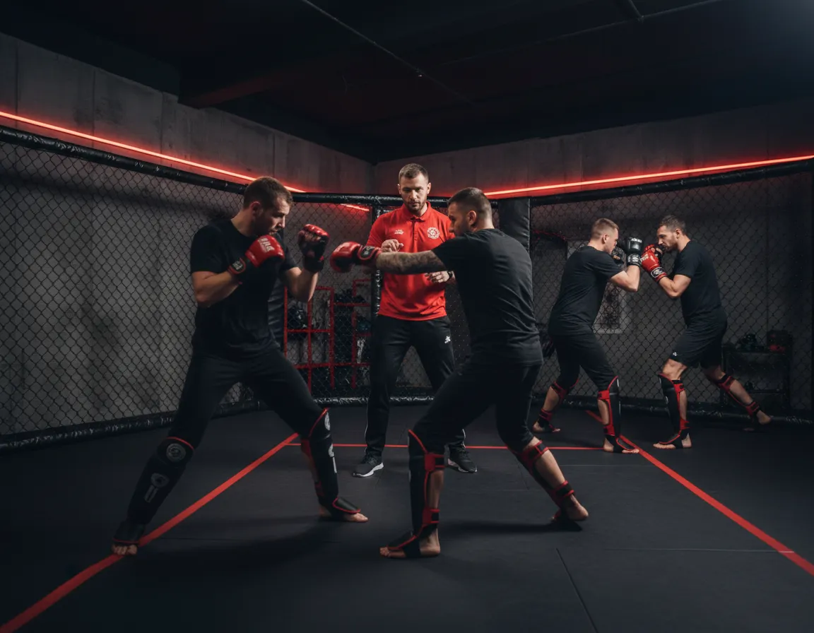 MMA training at Marshall Arts Academy