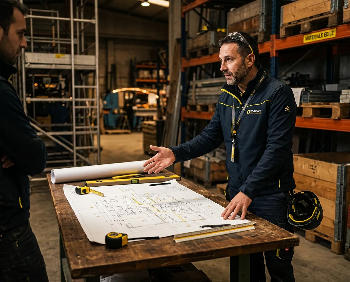 Consulenza tecnica e assistenza nella selezione di materiali edili FRS