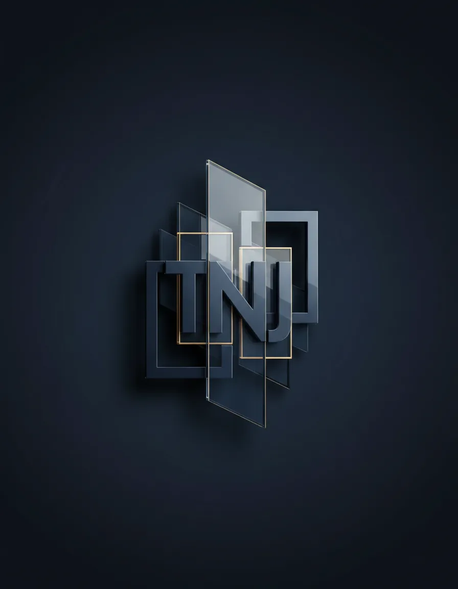 Abstract corporate architecture representing TNJ Tax Service's professional approach