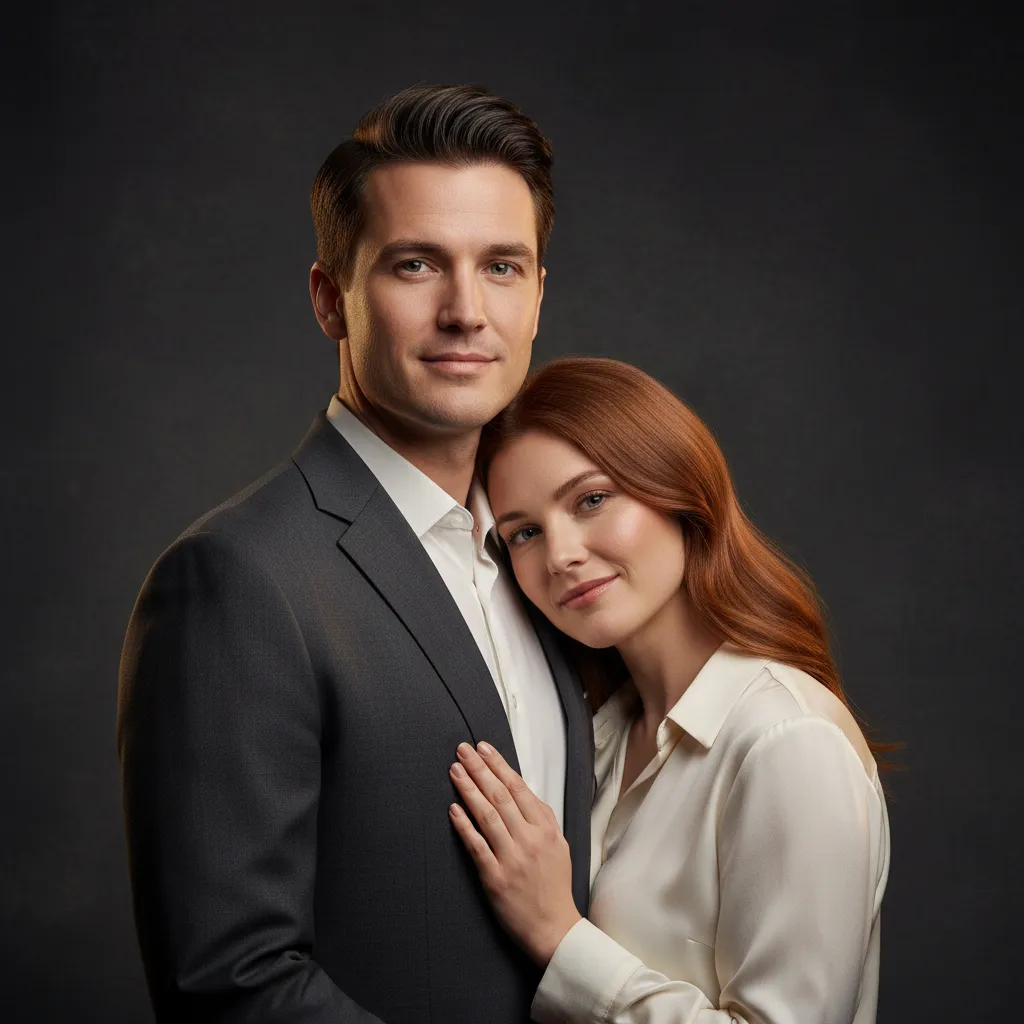 Customer portrait of David and Elena