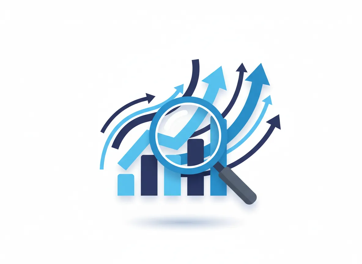 Illustration representing SEO and Growth Strategy