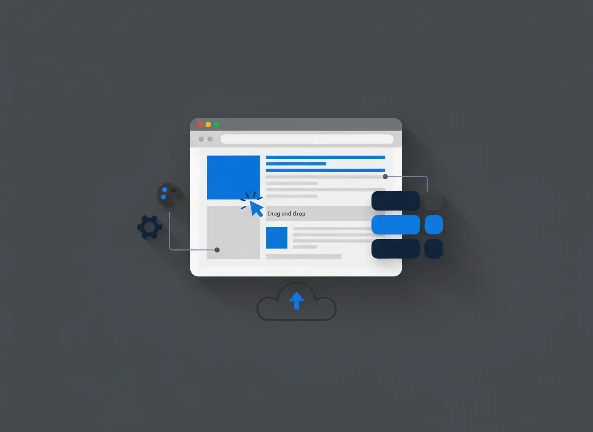 Illustration representing Custom Website Design services