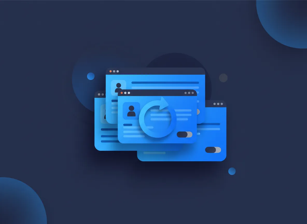 Illustration representing Website Redesigns