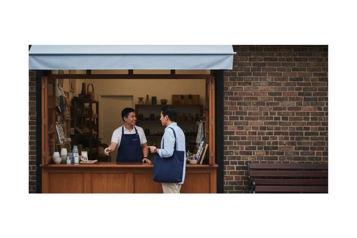 Local services and shops in Alexandria