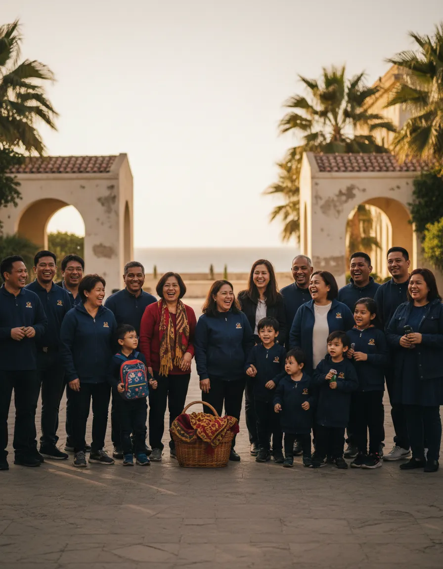 Warm Filipino community gathering in Alexandria, Egypt