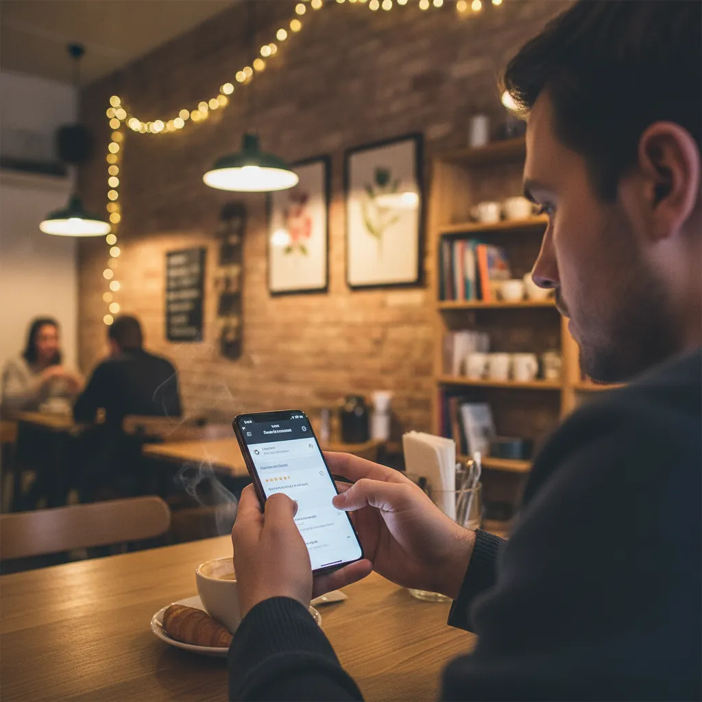 A friendly LATAM support specialist answering a video call in a bright workspace, surrounded by digital communication icons and a welcoming atmosphere. The image conveys approachability, expertise, and readiness to assist clients with digital solutions.