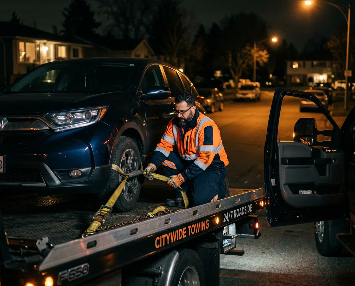 Shiloh's Towing professional tow truck operator serving Brooklyn and Cleveland OH neighborhoods
