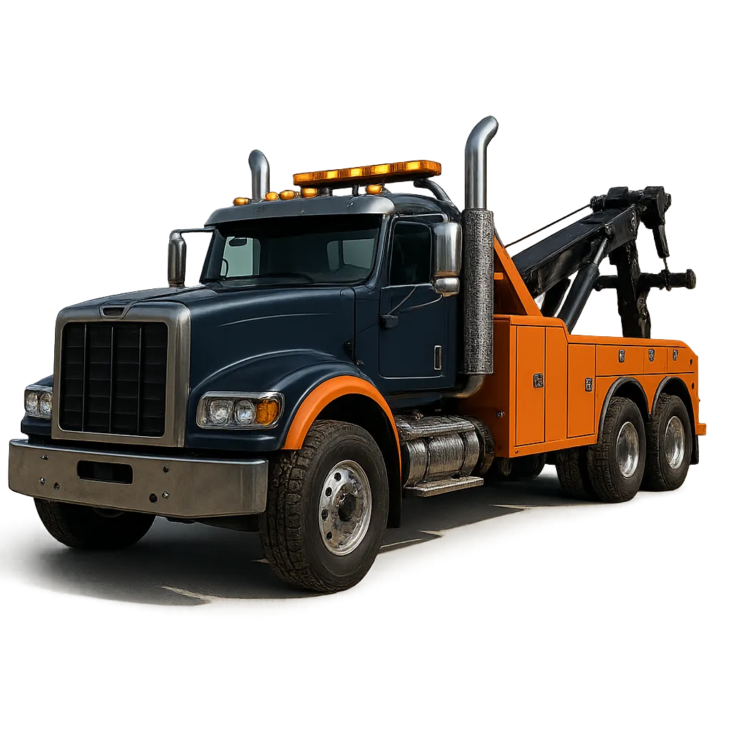 Heavy-duty modern tow truck ready for rapid emergency dispatch in Cuyahoga Heights OH
