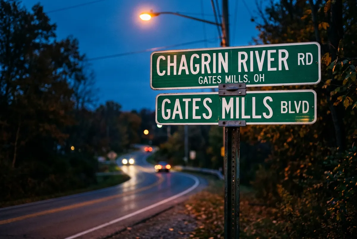 Gates Mills Chagrin River Road Corridor Landmark