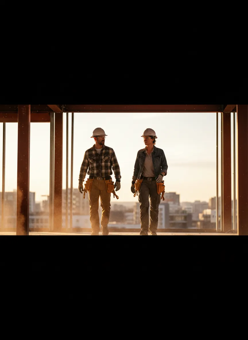 Job site walkthrough