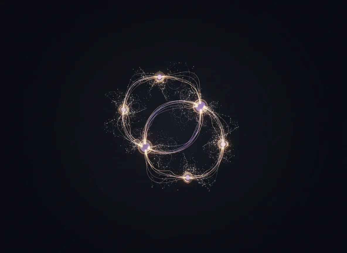 Visual representation of AI tools organizing financial data
