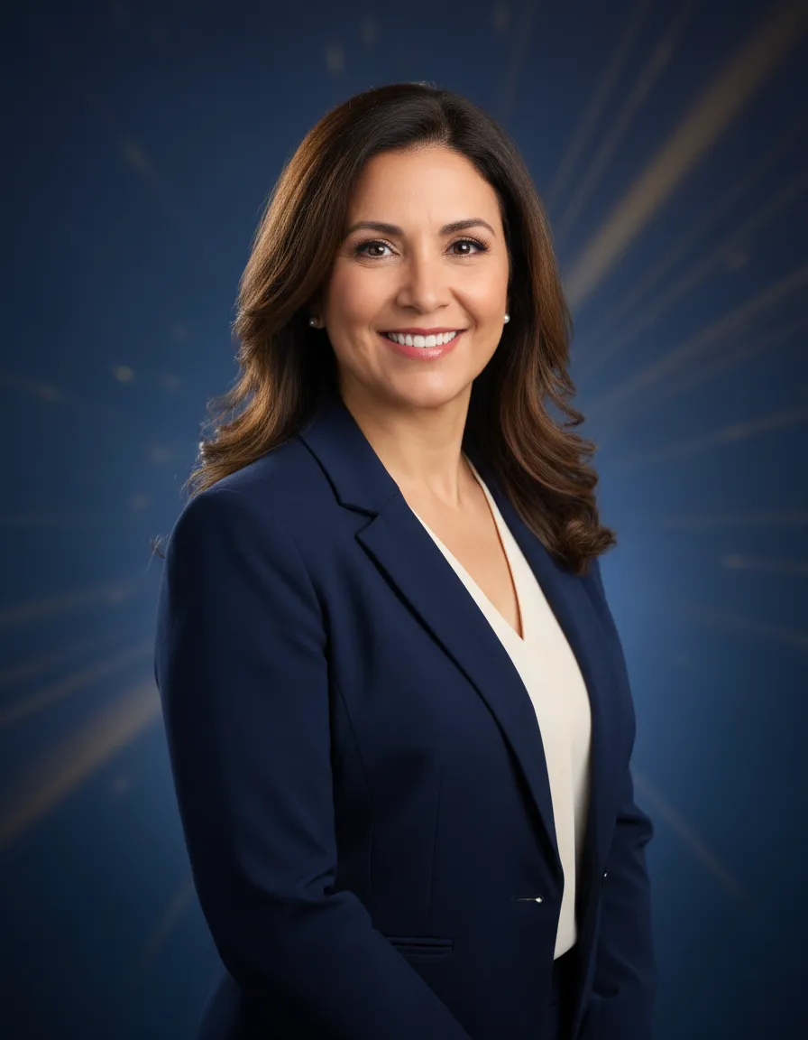 Professional photo of the health insurance agent Viviana Rodríguez