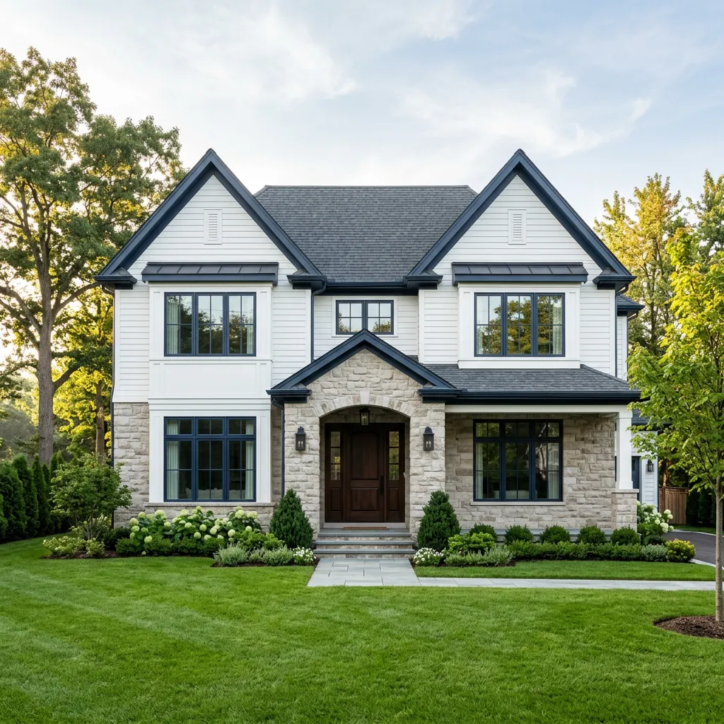 High-end residential property exterior
