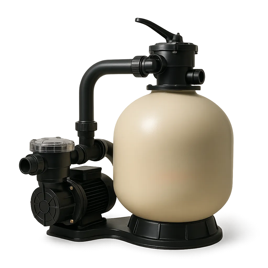 Professional pool equipment and pump repair technician