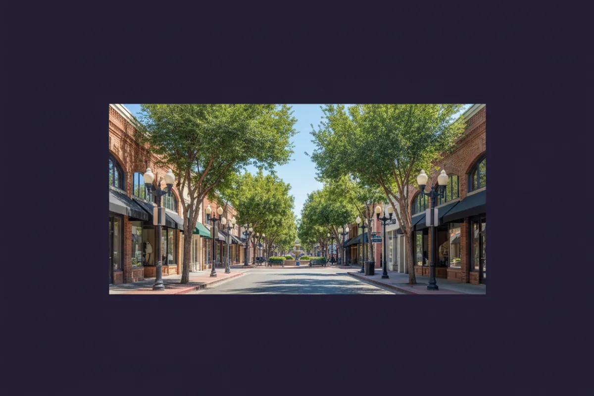 Covina California local neighborhood view
