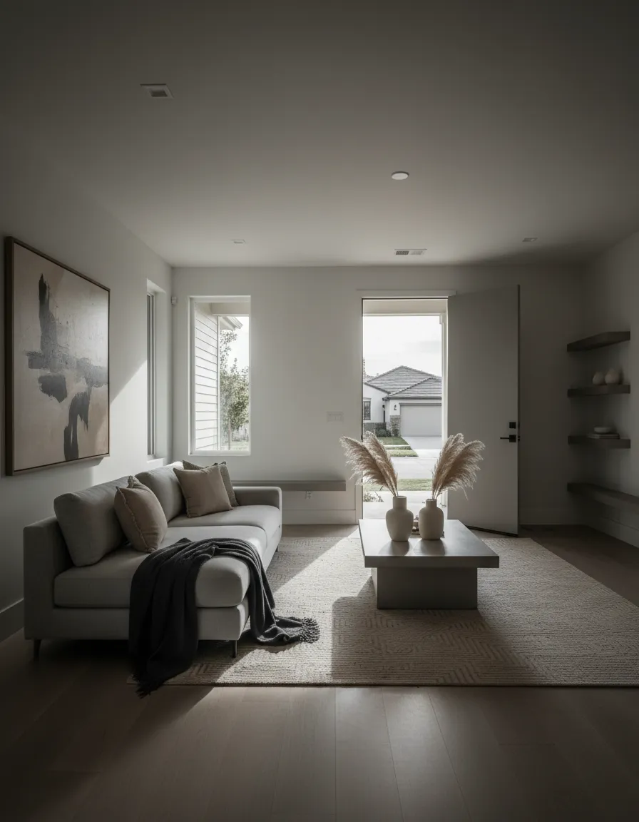 Generic house tour with standard real estate agent