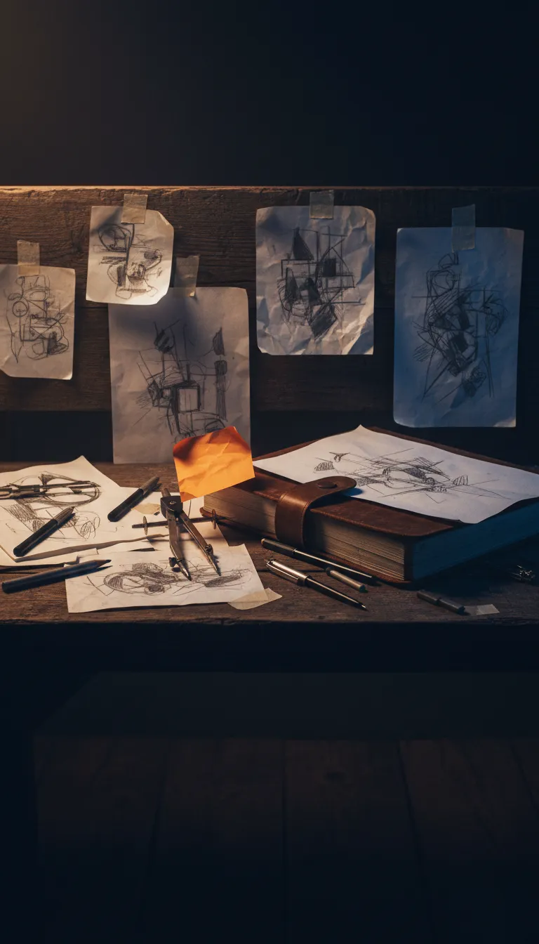 Behind the scenes raw workstation