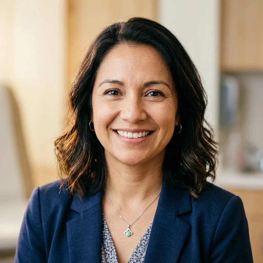 Elena Martinez patient portrait