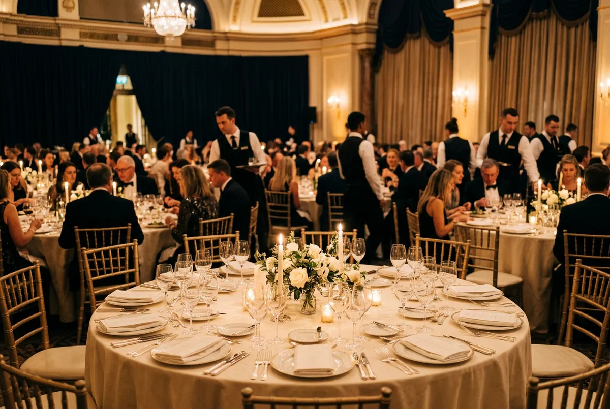 Banquete Tradicional con servicio sentado