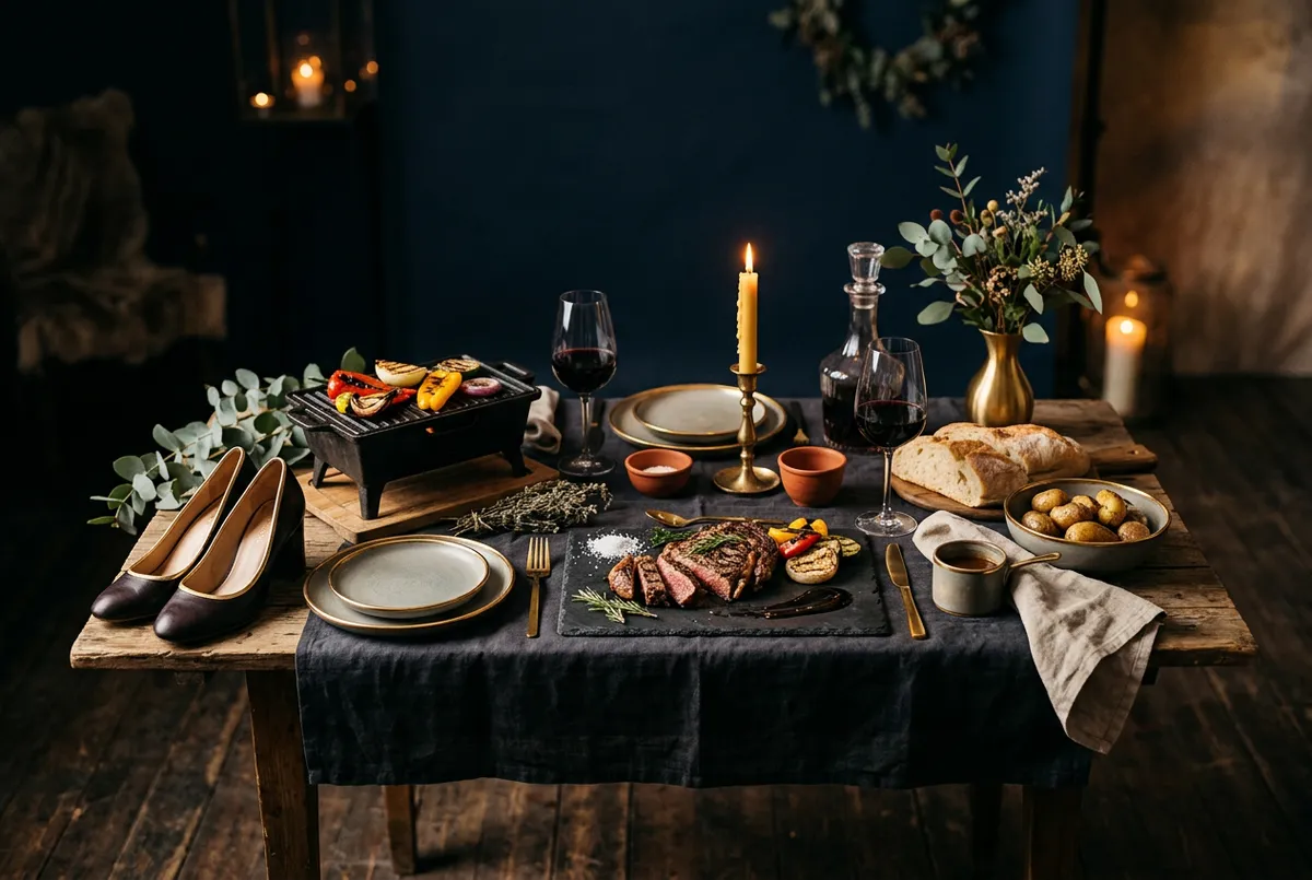Estación gastronómica y rincón temático para eventos