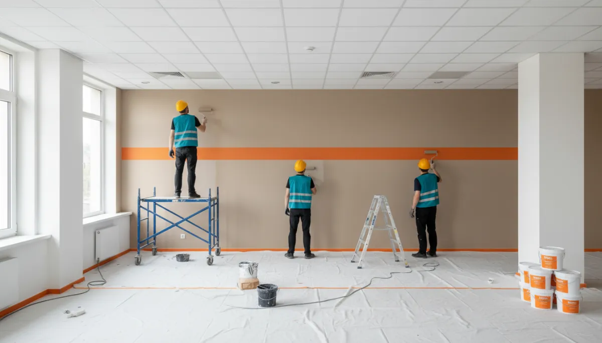 Commercial Painting Illustration