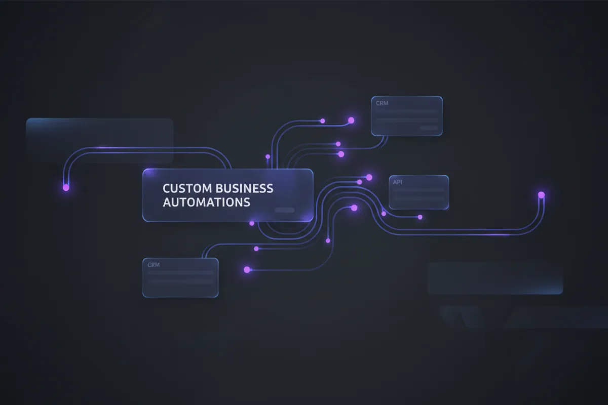 Custom Business Automations Architecture