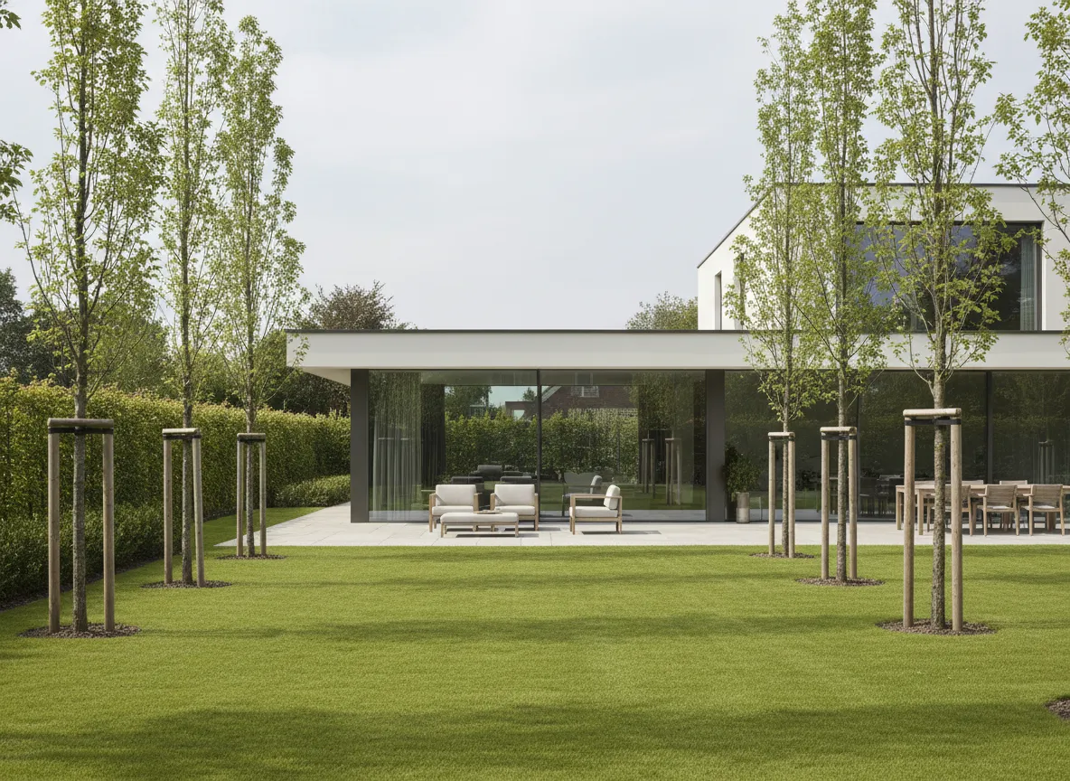 Casa familiar de lujo con jardín