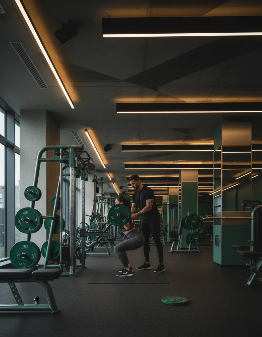 Personal Trainer begeleiding in exclusieve gym