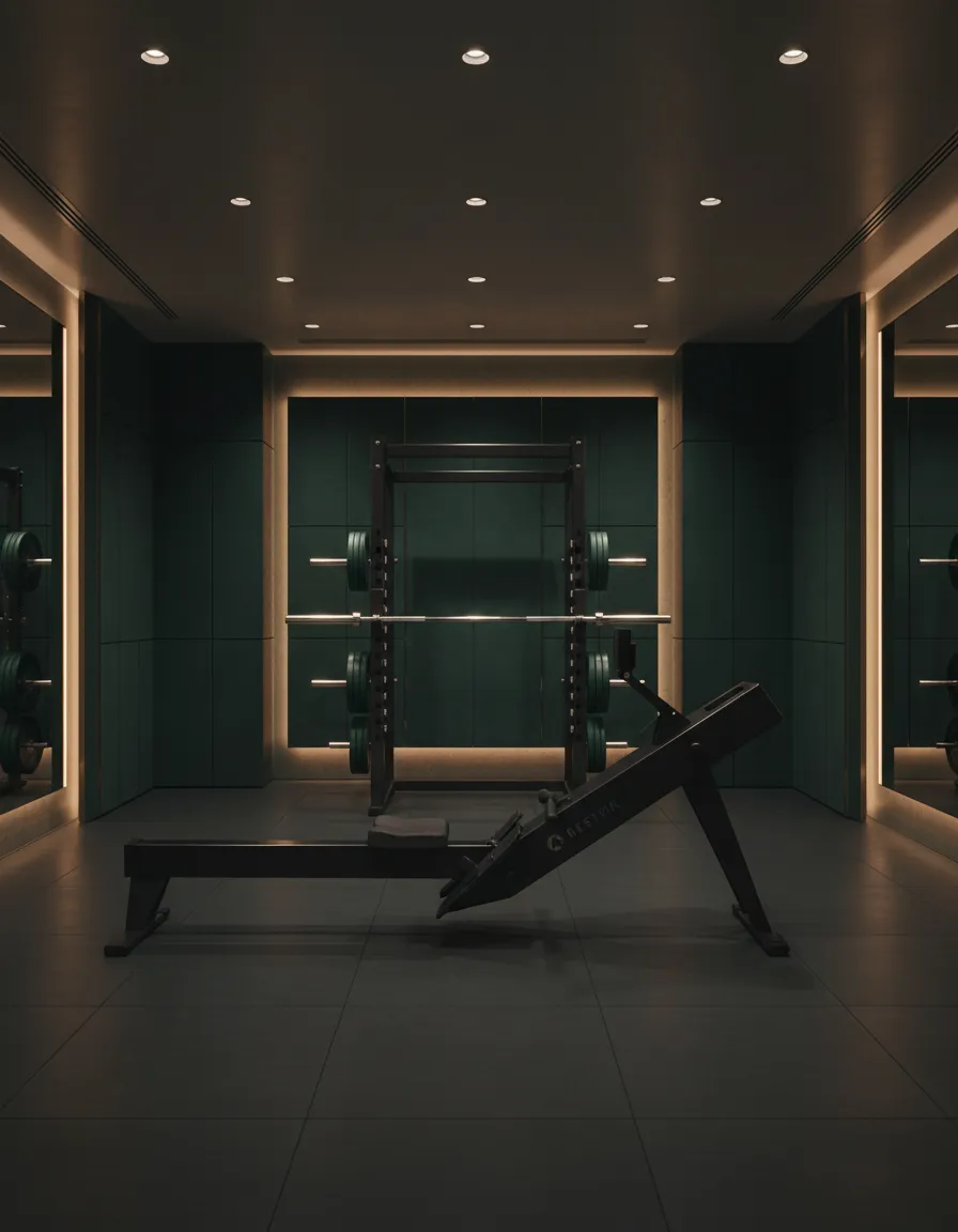 Luxe Boutique Gym inrichting