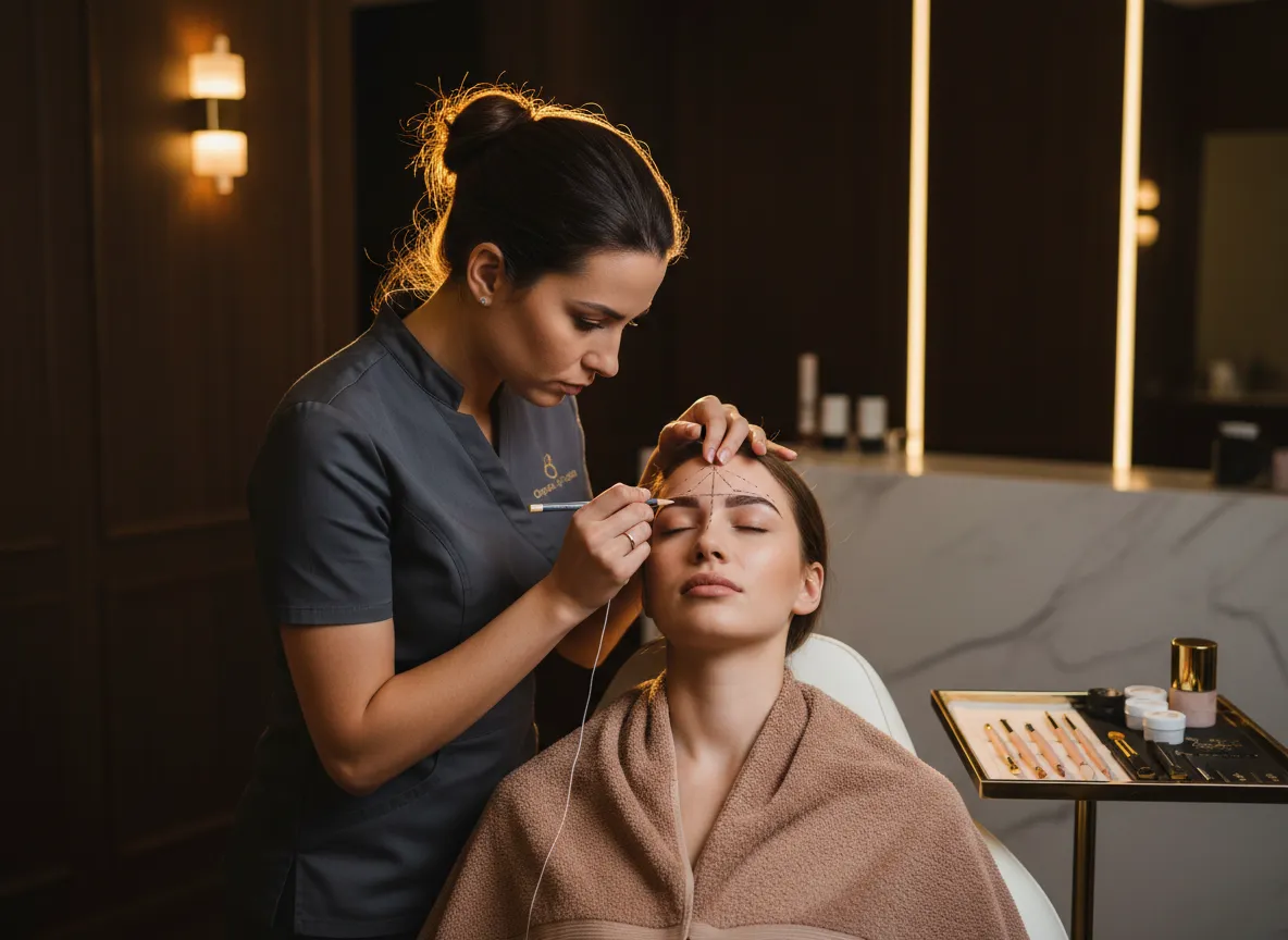 Brow artists advancing skills