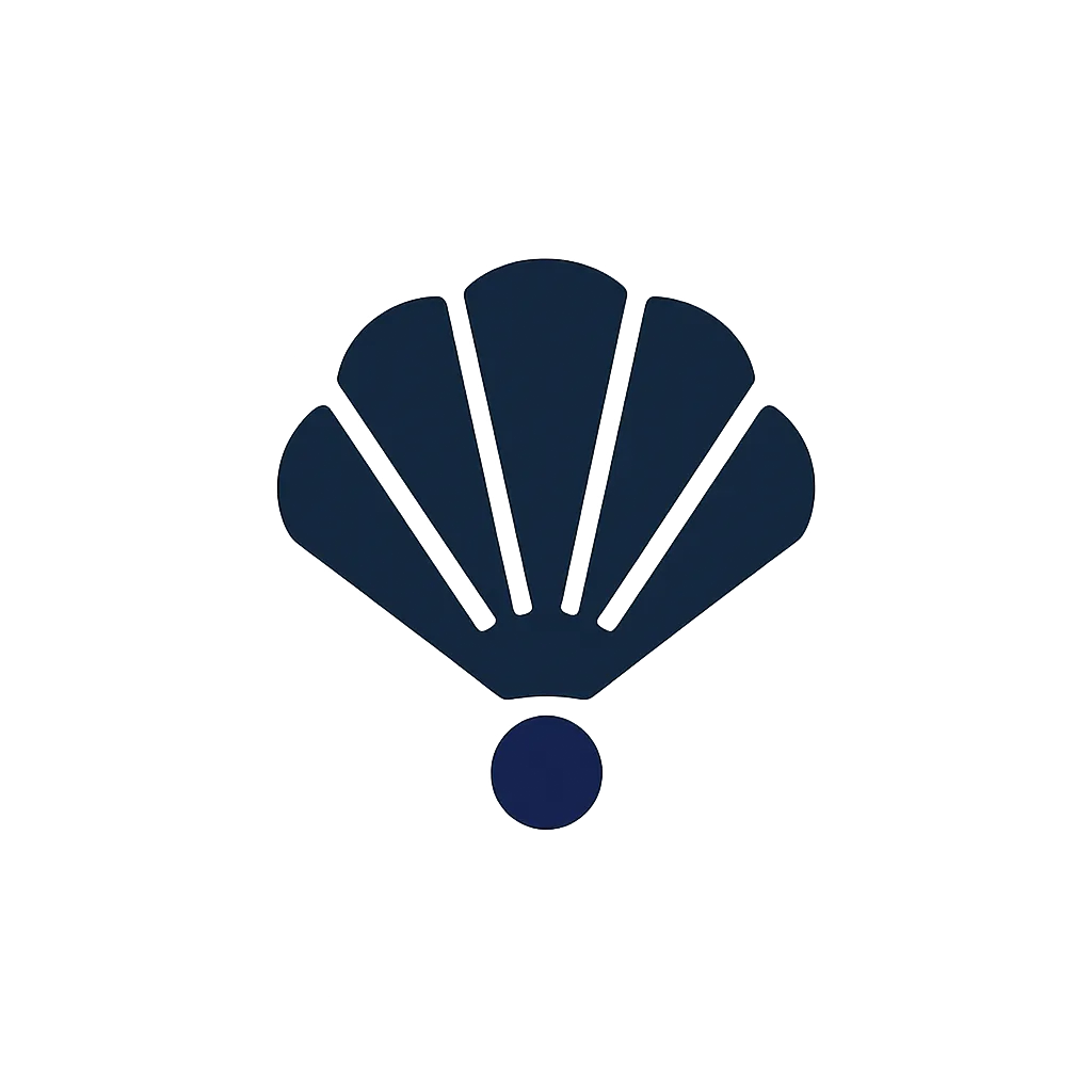 Pearl & Indigo Digital Logo