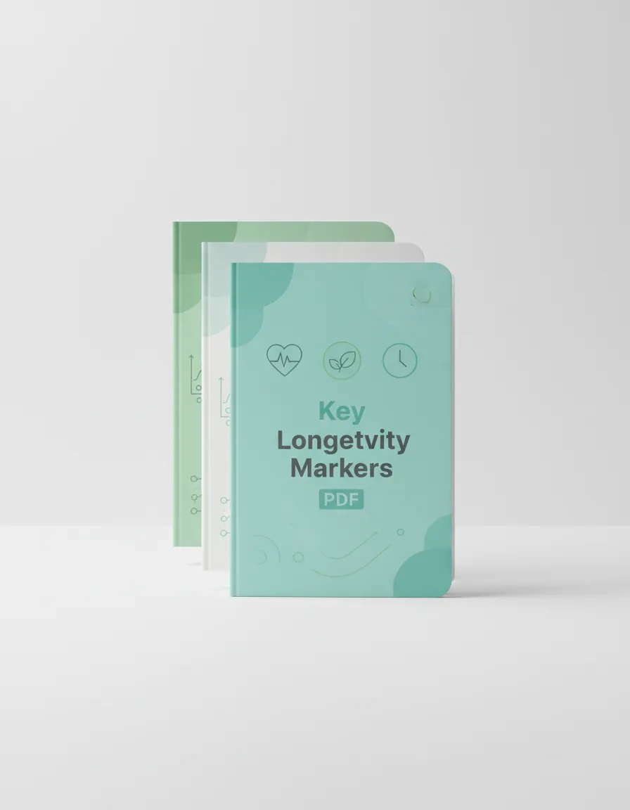 Key Longevity Markers PDF cover mockup