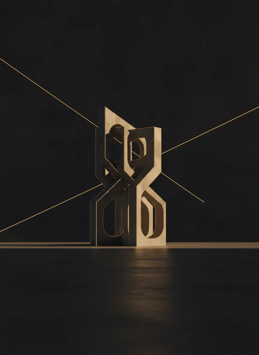 Abstract high-end editorial texture