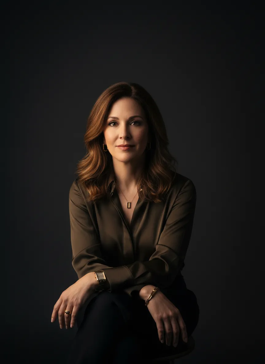 Editorial leadership portrait