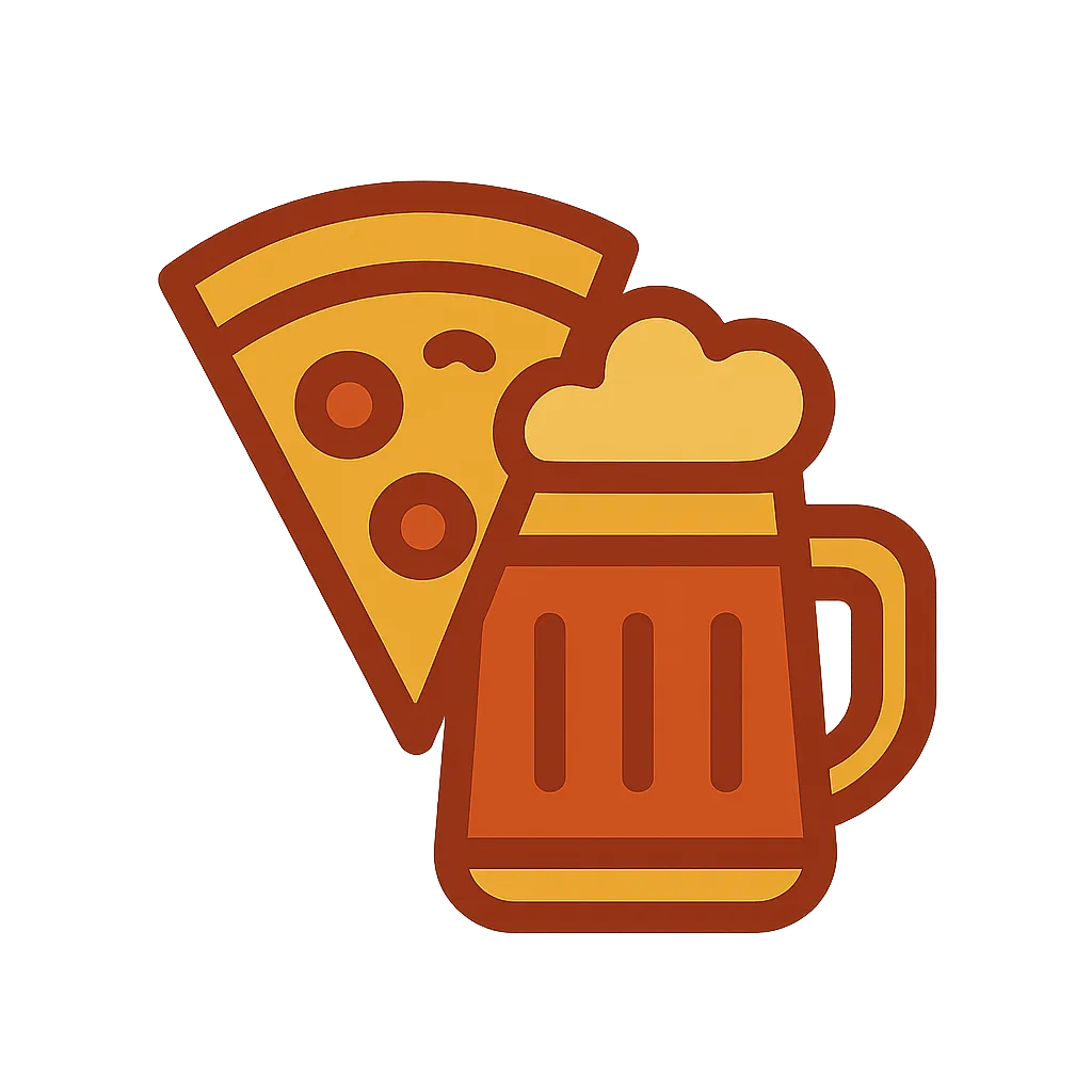 Supreme House of Pizza & Teddy's Lounge Logo