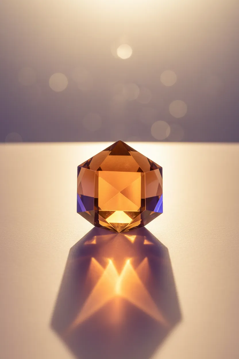 Abstract representation of light and clarity