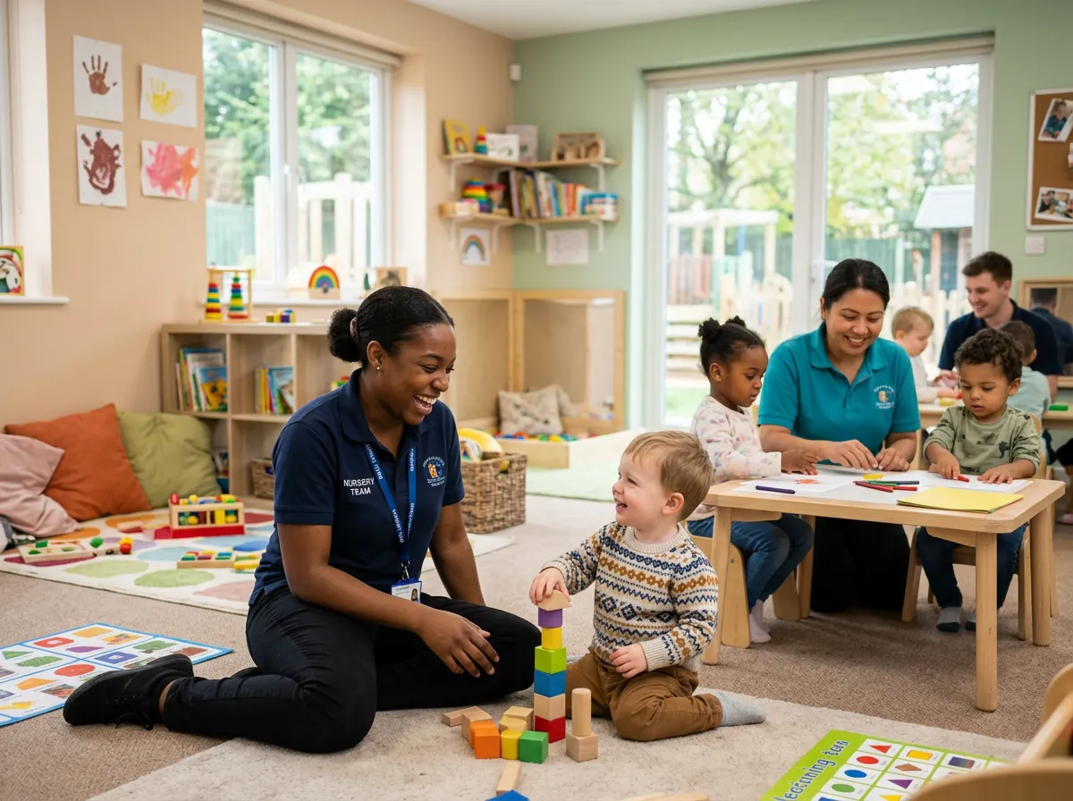 JC Little Explorers nursery team