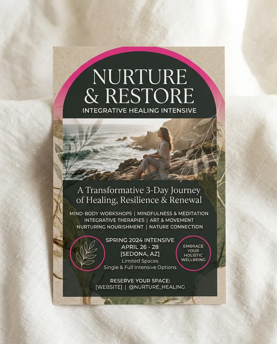 Integrative Healing Intensive Flyer