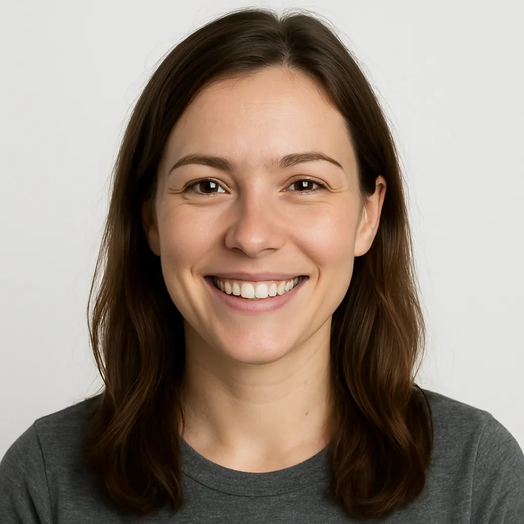 Headshot of Maya R., smiling customer