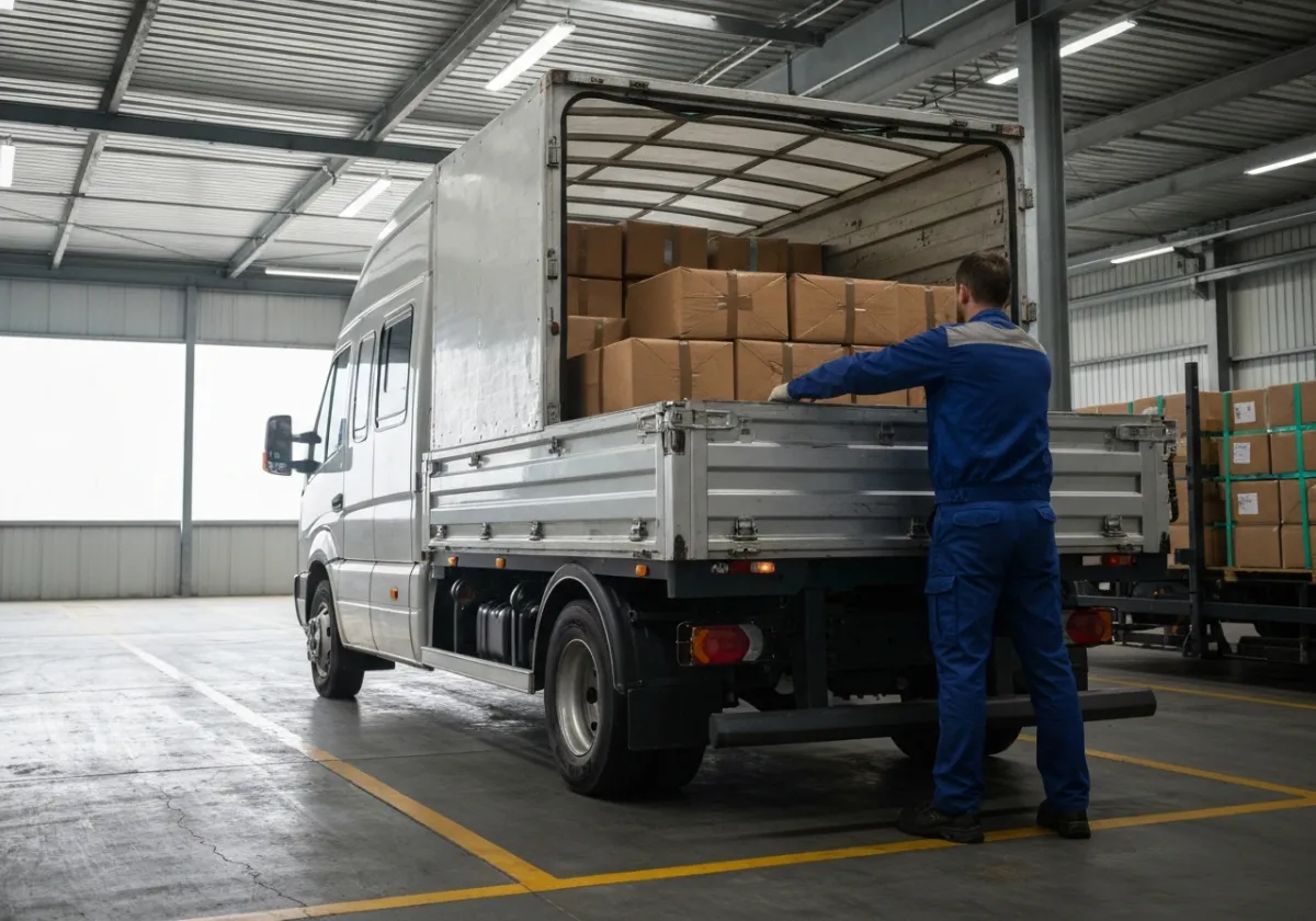 Mensajería comercial B2B logistica