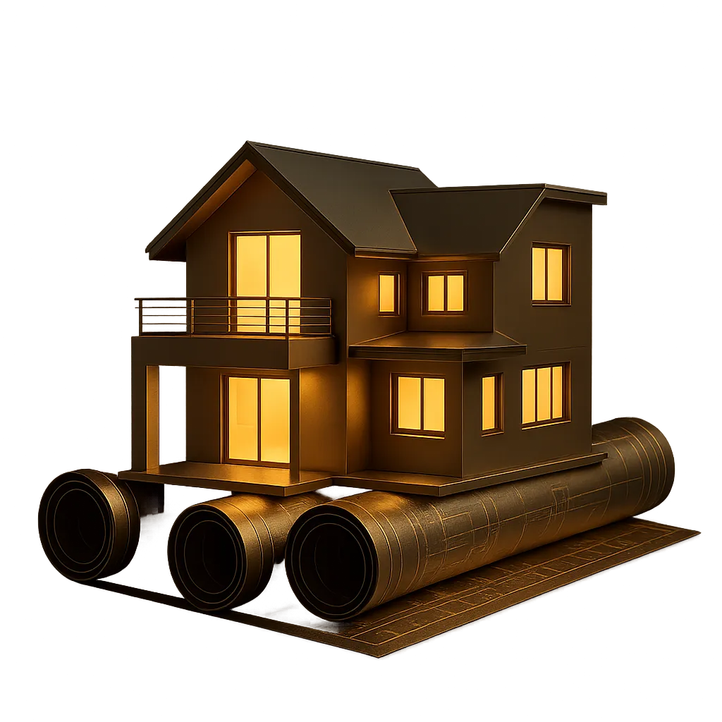Real estate investment success visualization