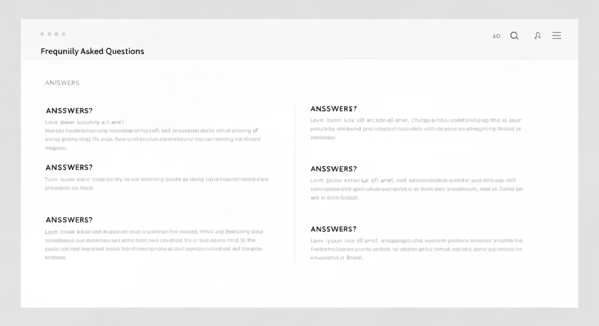 Frequently Asked Questions