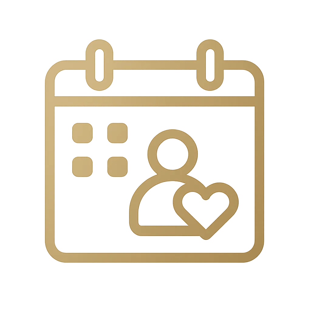 Calendar icon representing Choose Opportunity