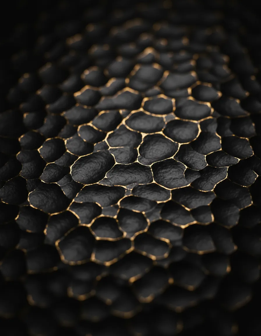 Abstract dark metal texture representing confidentiality