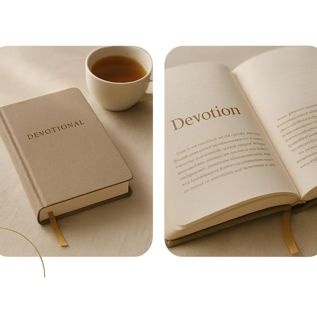 Miracles in Meltdowns Devotional Book cover and interior pages