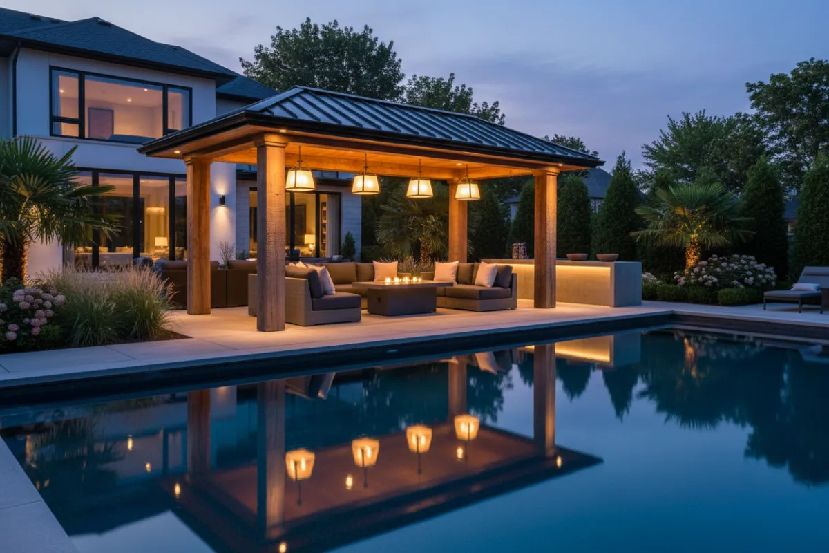 Residential fence installation with clean finish in Greater Toronto Area