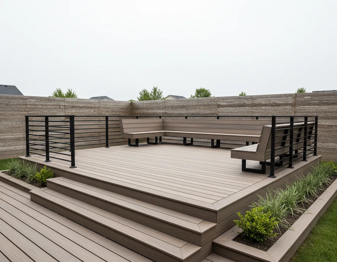 Professional deck builders in Richmond Hill creating durable outdoor living space