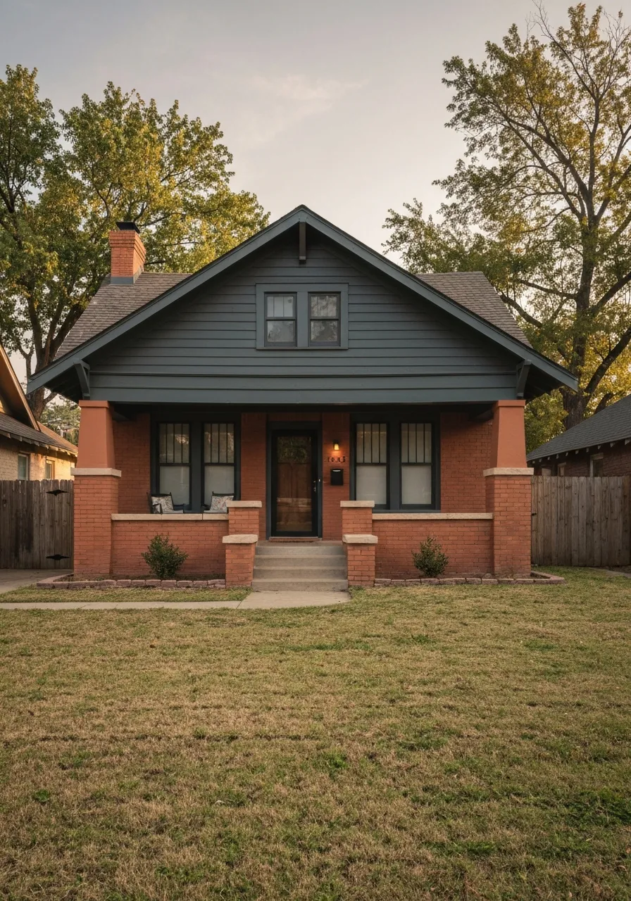 Oklahoma City area home with natural warm light