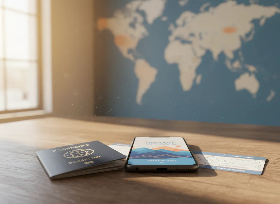 Travel and experience gift cards