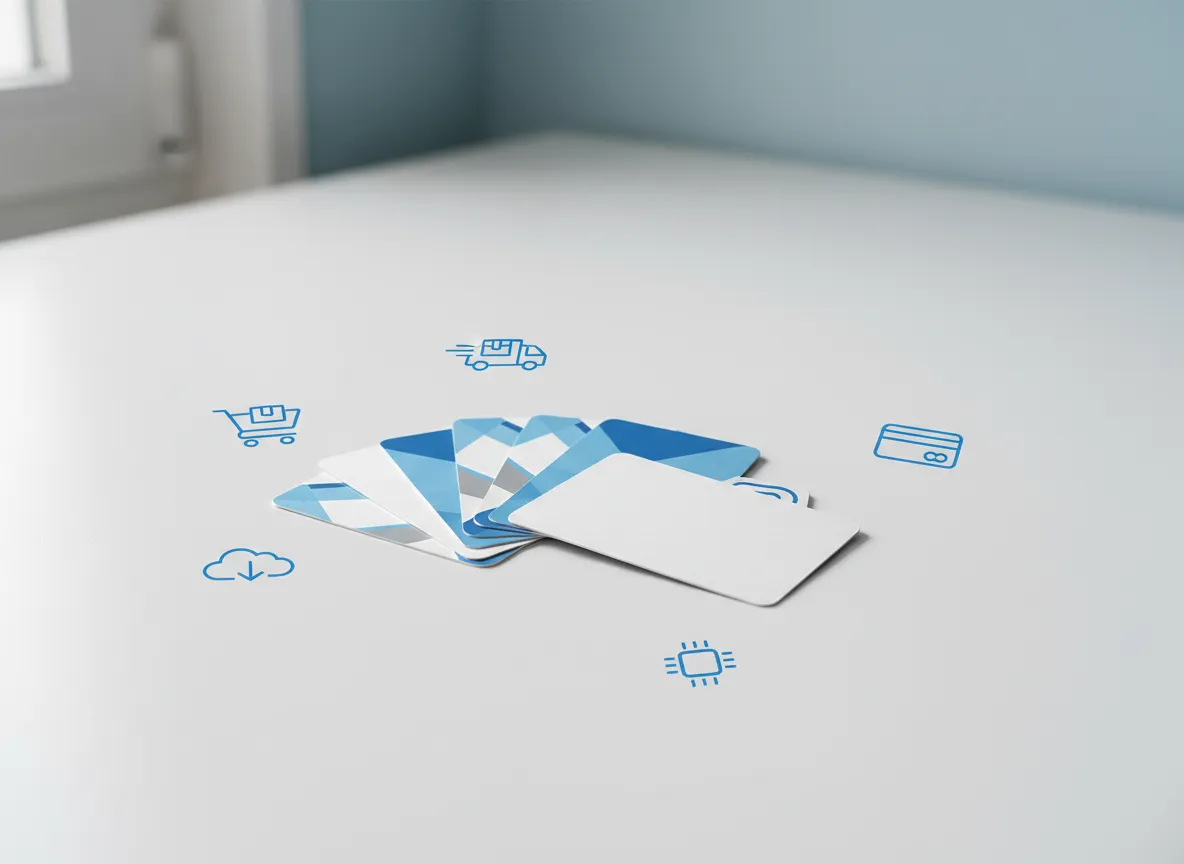 E-commerce and shopping gift cards